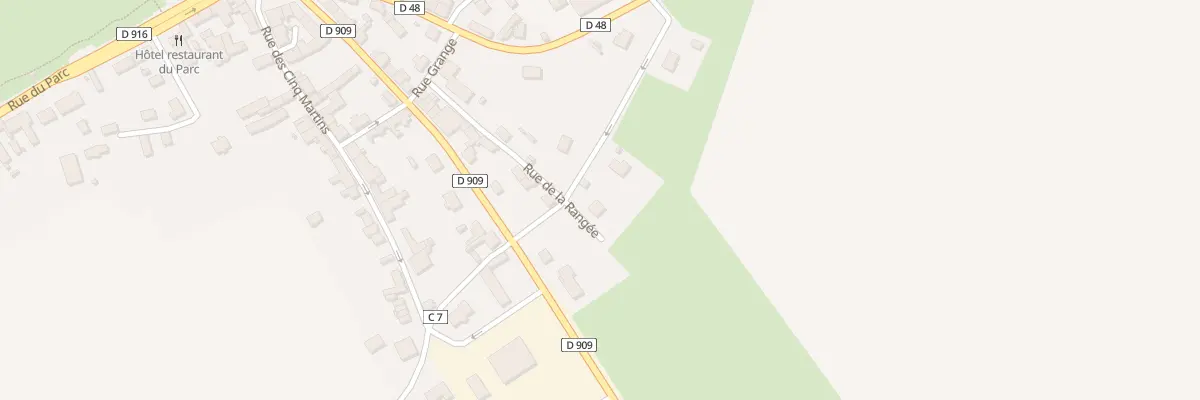 Plan du 209 Chemin de la Croix Maigret à Rânes