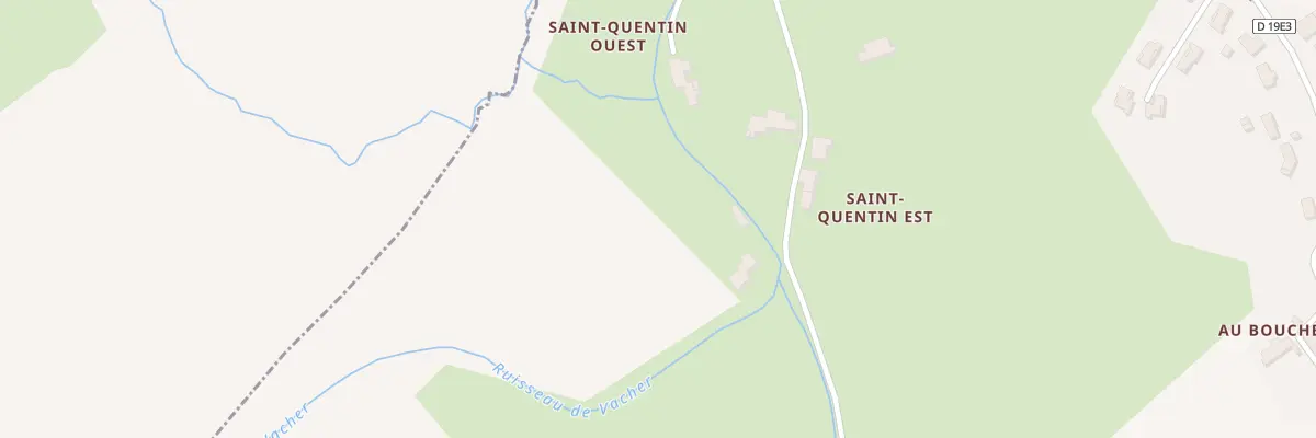 Plan du 7 Aux Prés de la Barthe à Romagne
