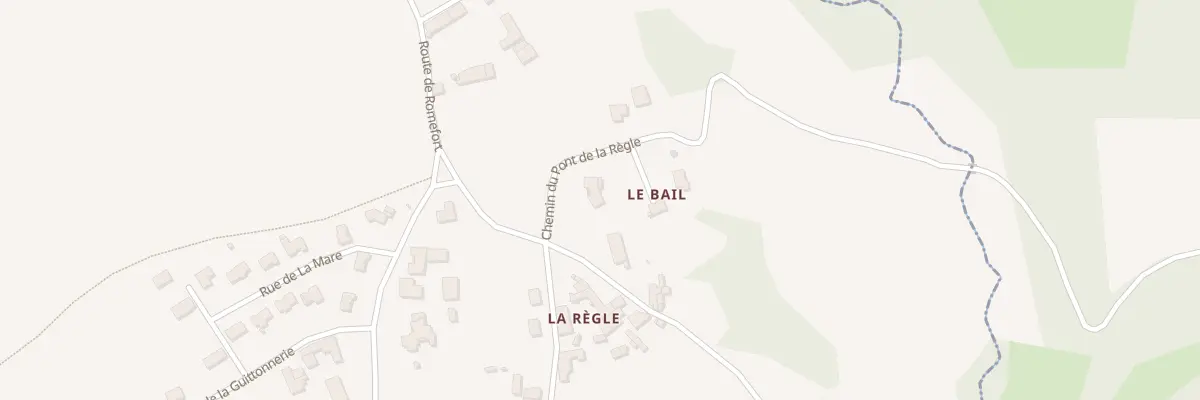 Plan du 5227 Le Bail à Romans