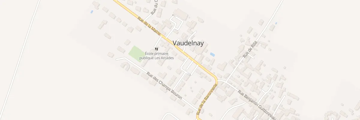 Plan du 109 Rue de la Mairie à Vaudelnay