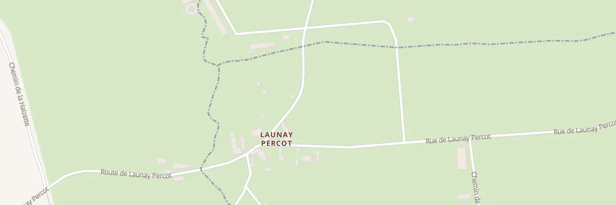 Plan du 2 Rue de Launay Percot à Habloville