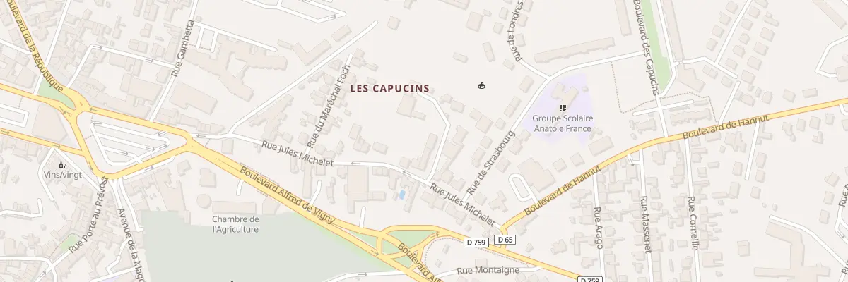 Plan du 27 Rue Jules Michelet à Thouars