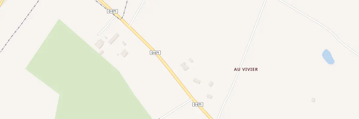 Plan du 2 Rte de Bordeaux à Baigneaux