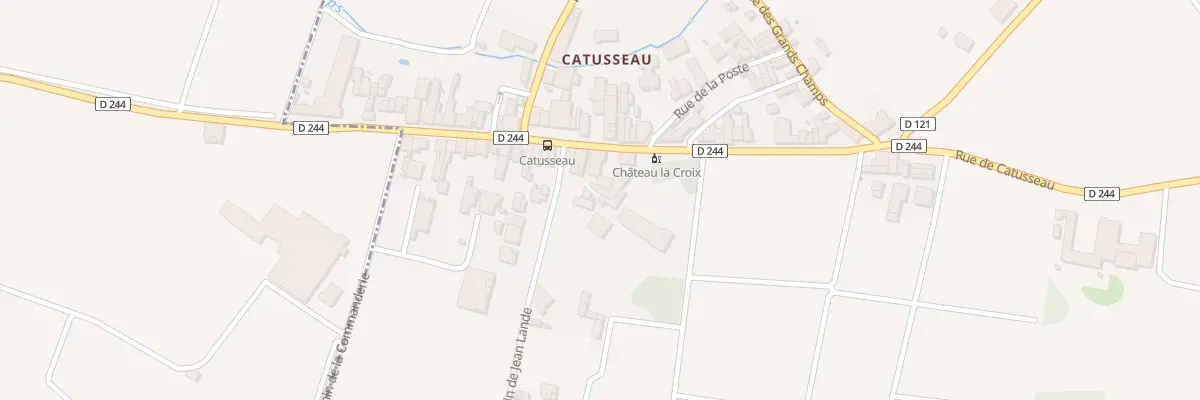 Plan du 43 Rue de Catusseau à Pomerol