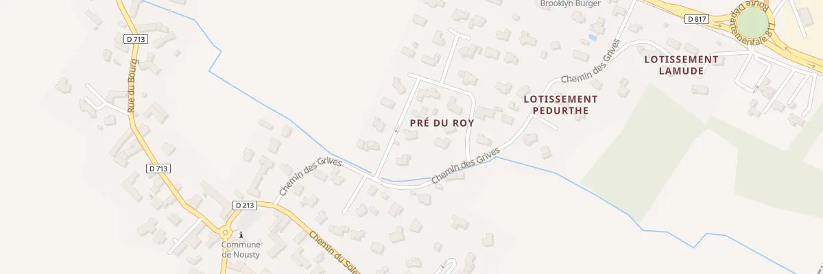Plan du 26 Lot Le Pre du Roy à Nousty