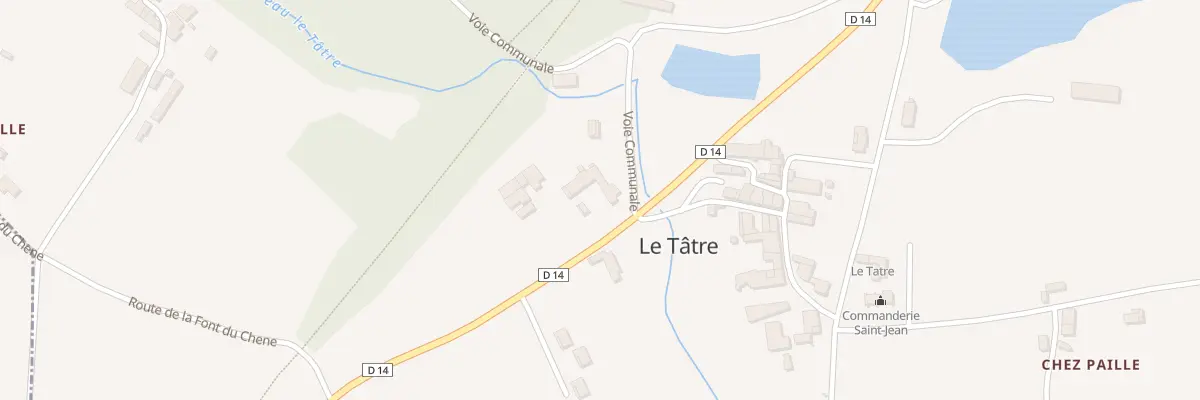 Plan du 5103 La Tappe au Tâtre