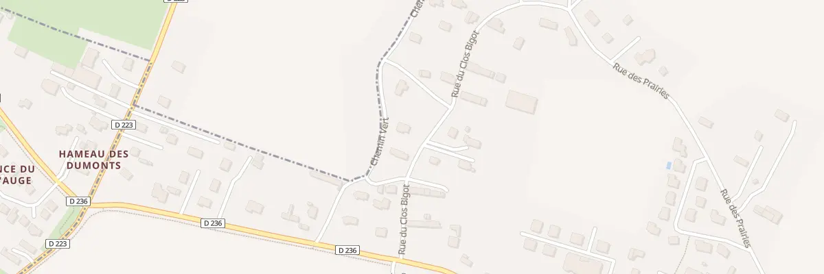 Plan du 9 Rue du Clos Bigot à Bréville-les-Monts