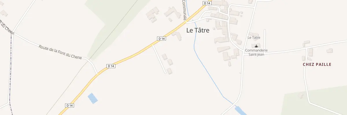 Plan du 5191 La Trigalle au Tâtre