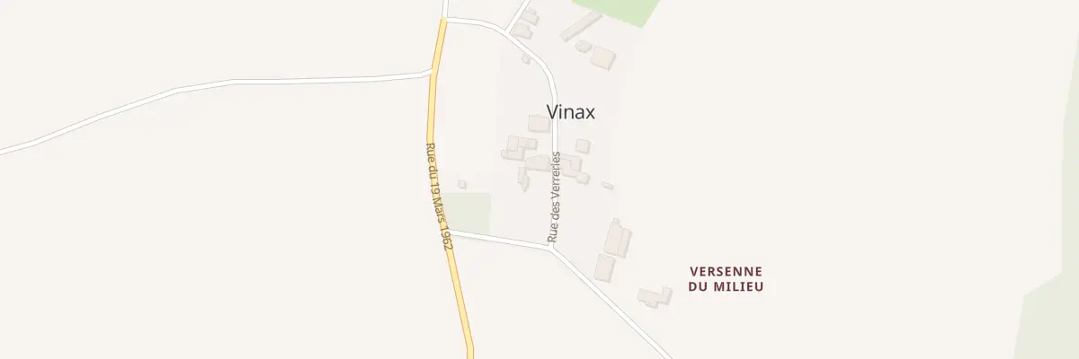 Plan du 5026 Le Bourg à Vinax