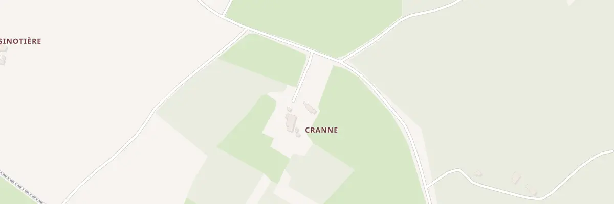 Plan du 870 Rte de Cranne à Durtal