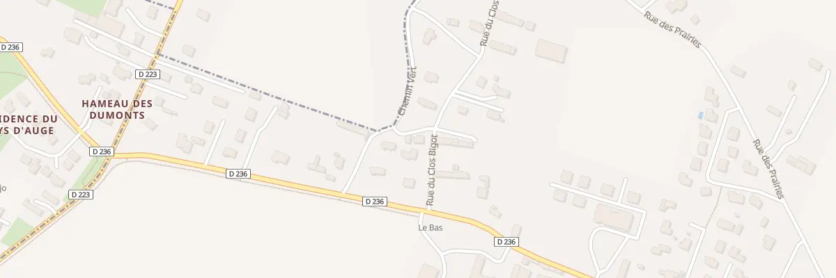 Plan du 5 Rue du Clos Bigot à Bréville-les-Monts
