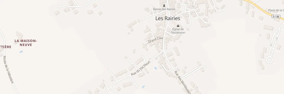 Plan du 4 Rue du Val Fleuri aux Rairies