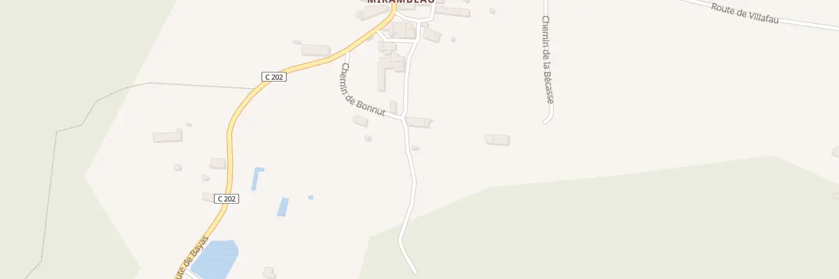 Plan du 5141 Mirambeau à Cercoux