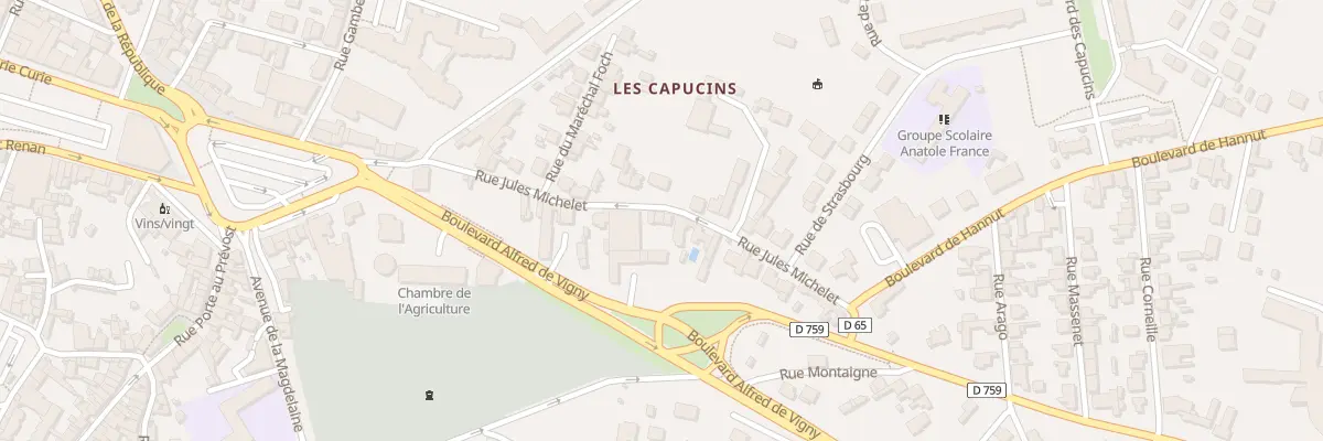 Plan du 24 Rue Jules Michelet à Thouars