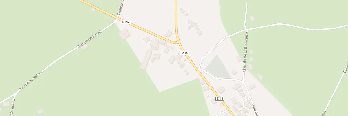 Plan du 5111 La Plaine à Montigné-lès-Rairies