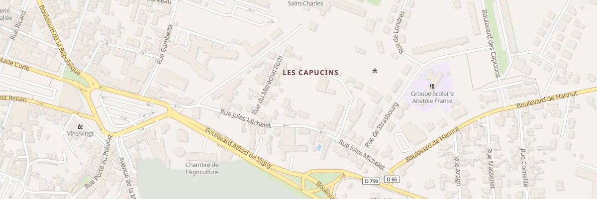 Plan du 19B Rue Jules Michelet à Thouars