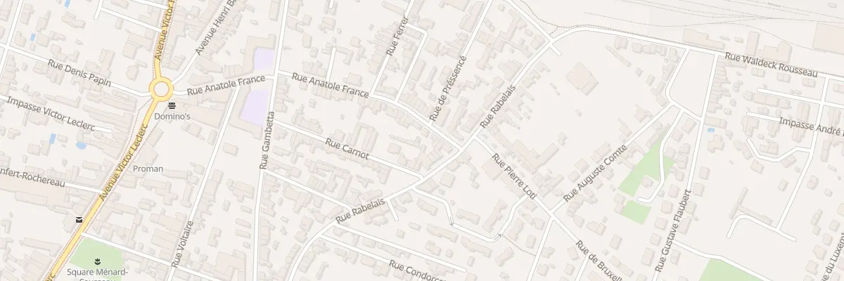 Plan du 44 Rue Anatole France à Thouars