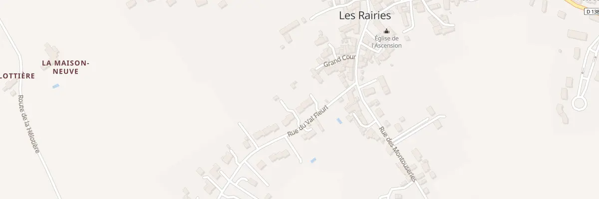Plan du 8 Rue du Val Fleuri aux Rairies