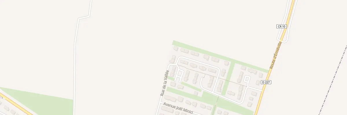 Plan du 36 Rue de la Vallée à Bellengreville