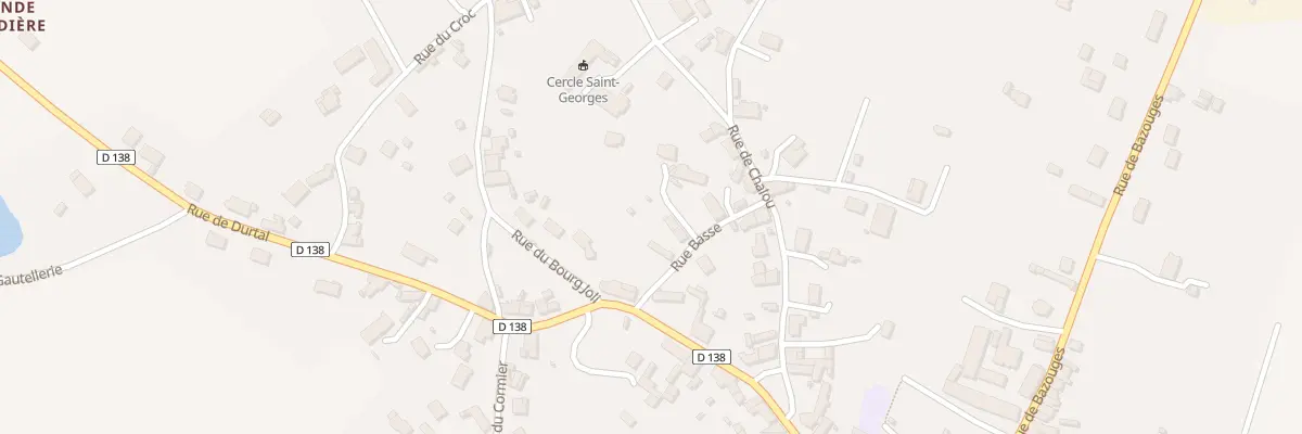Plan du 1 Rue Basse aux Rairies