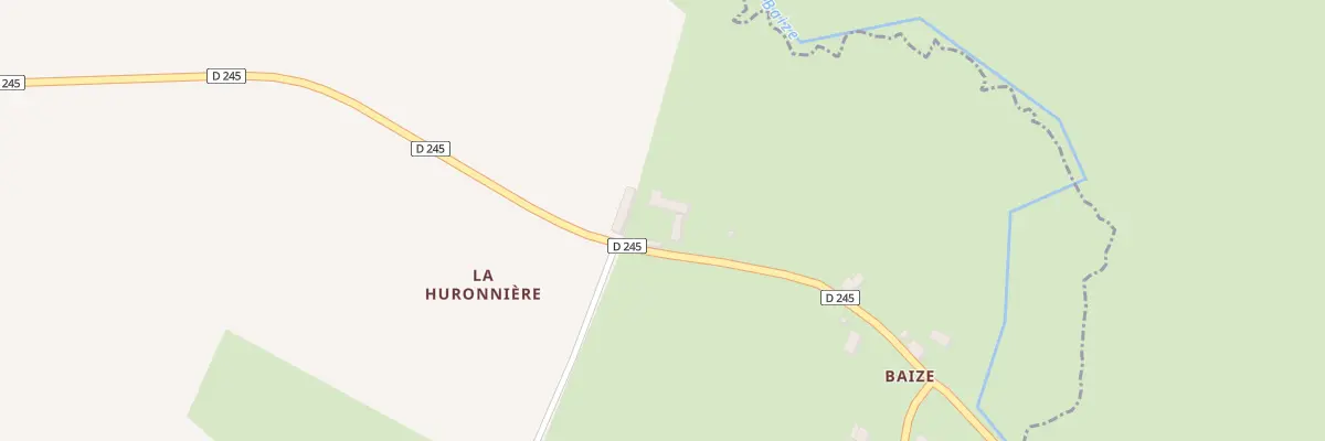 Plan du 48 La Huronniere à Champcerie