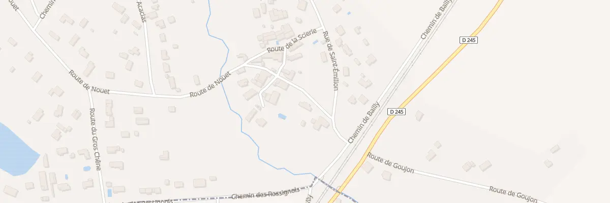 Plan du 40 Rte de Nouet à Saint-Denis-de-Pile
