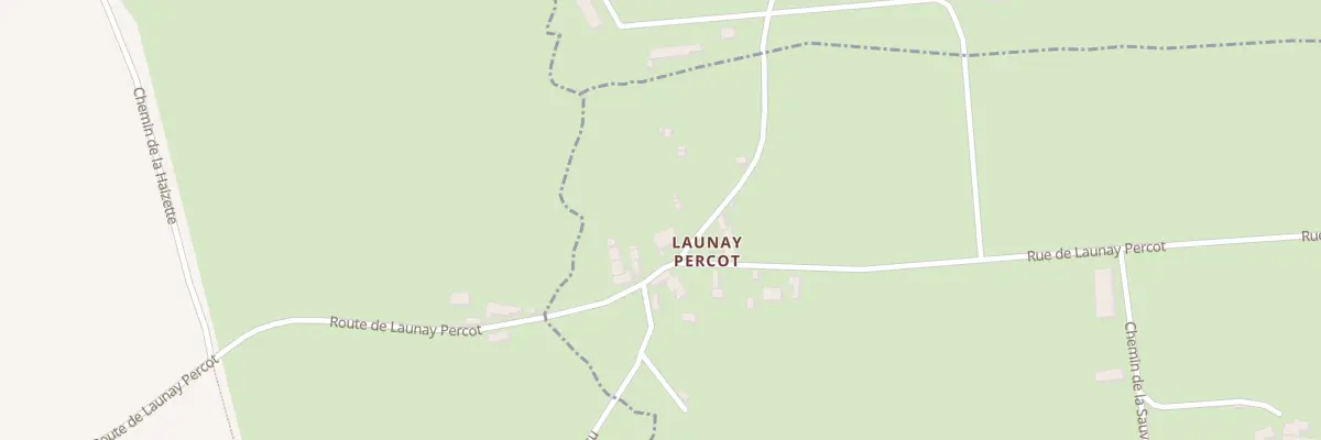 Plan du 4 Rue de Launay Percot à Habloville