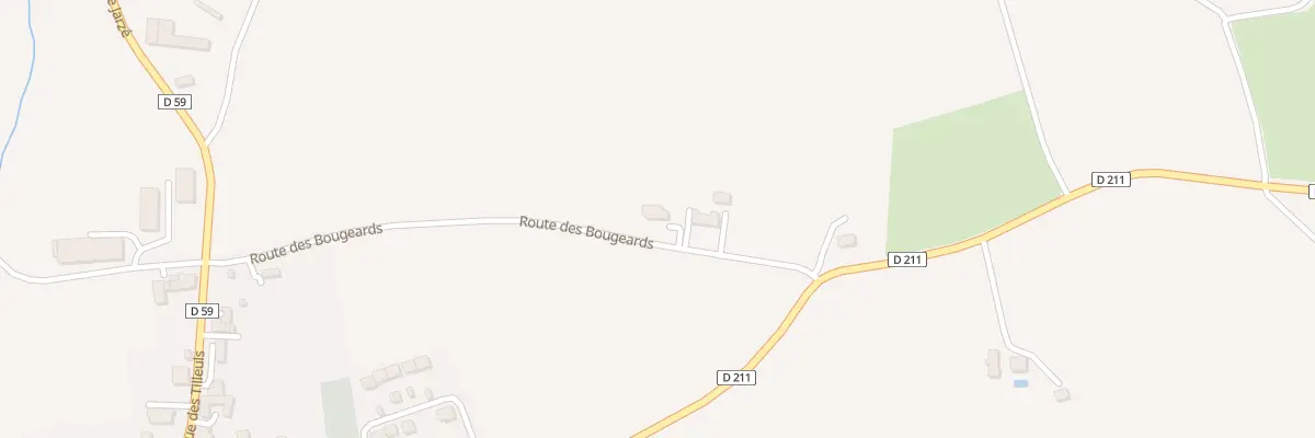 Plan du 2 Rte des Bougeards à Sermaise