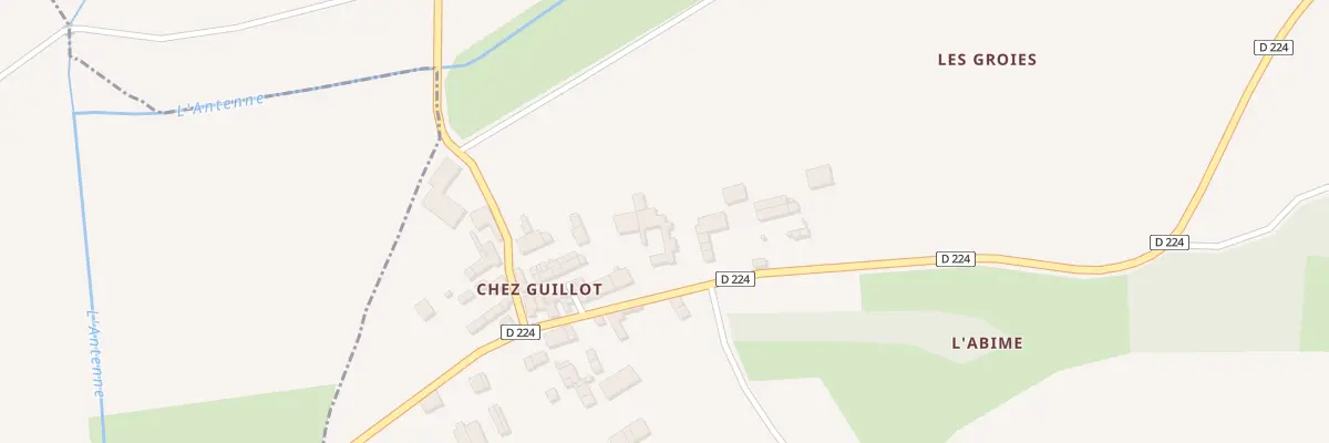 Plan du 33 Rue de l’Echereau à Fontaine-Chalendray