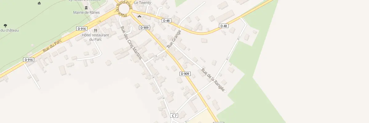 Plan du 31 Rue de la Libération à Rânes