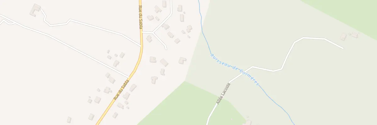 Plan du 199 Lot Lamothe à Coimères