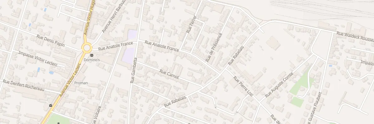 Plan du 34 Rue Anatole France à Thouars