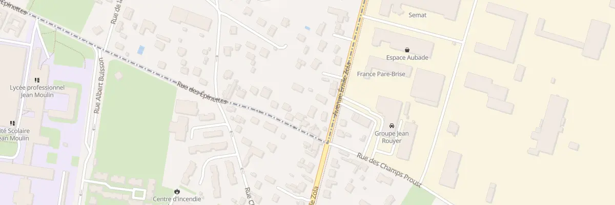 Plan du 63 Rue des Epinettes à Sainte-Verge