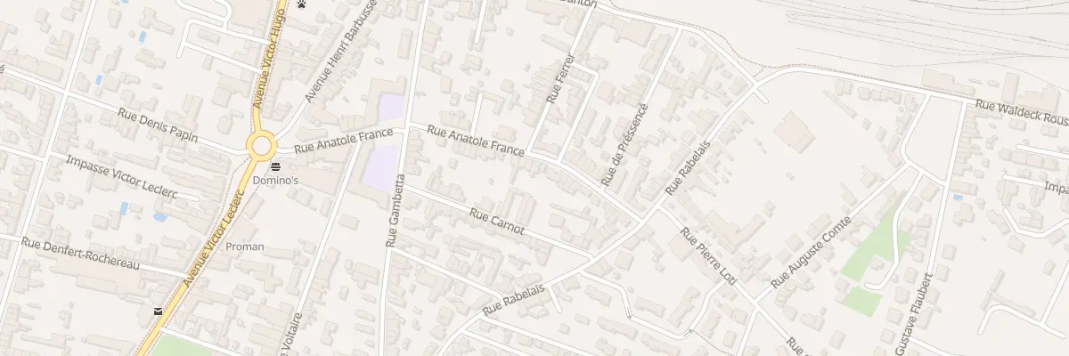 Plan du 32 Rue Anatole France à Thouars