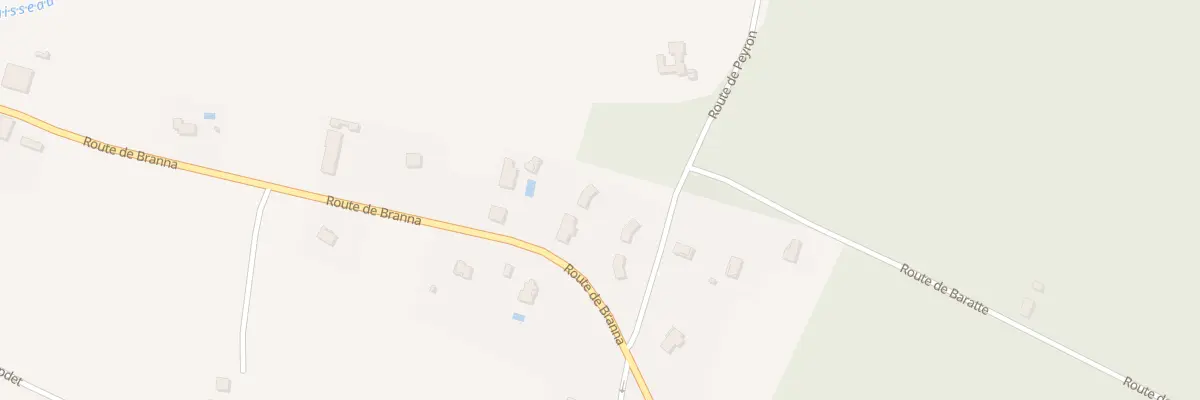 Plan du 1401 Rte de Branna à Cudos