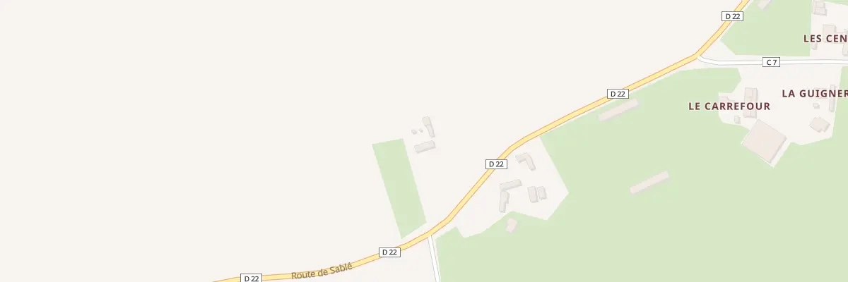 Plan du 5129 Les Petites Picorieres à Fontenay-sur-Vègre