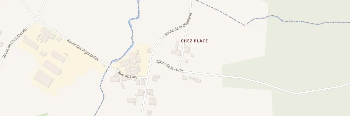 Plan du 5042A Chez Place à Saint-Palais-de-Négrignac