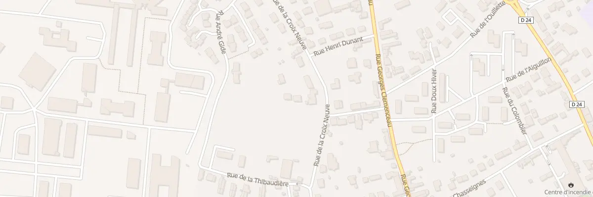 Plan du 11B Rue de la Croix Neuve à Saint-Maixent-l’École