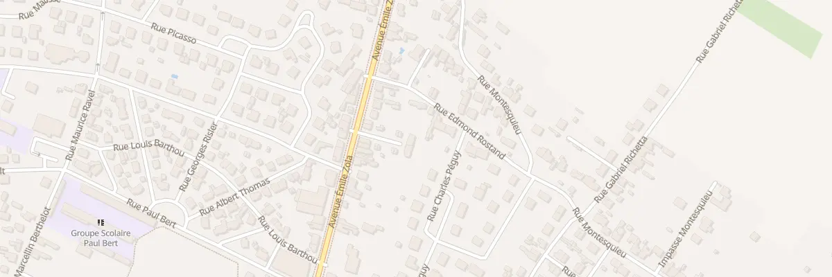 Plan du 1 Imp du Grelet à Thouars