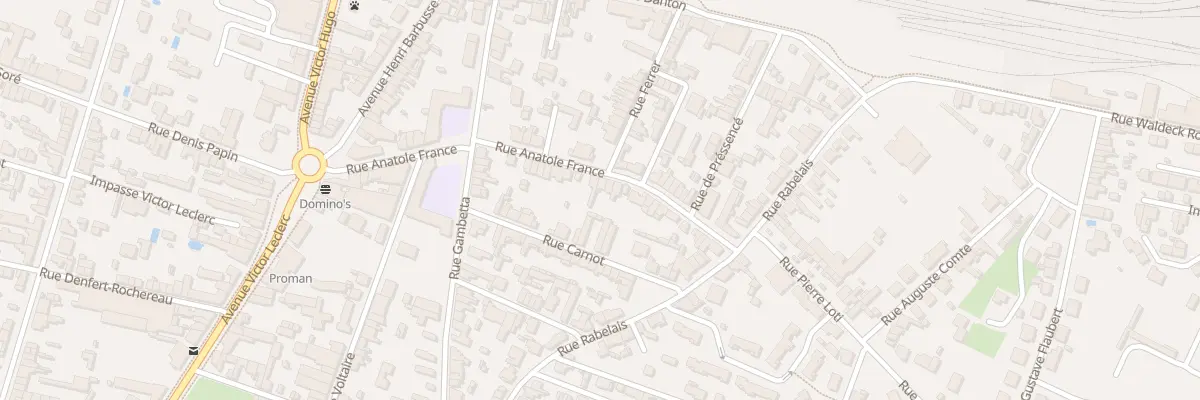 Plan du 28 Rue Anatole France à Thouars
