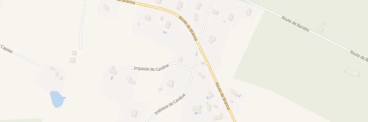 Plan de Cardine à Cudos