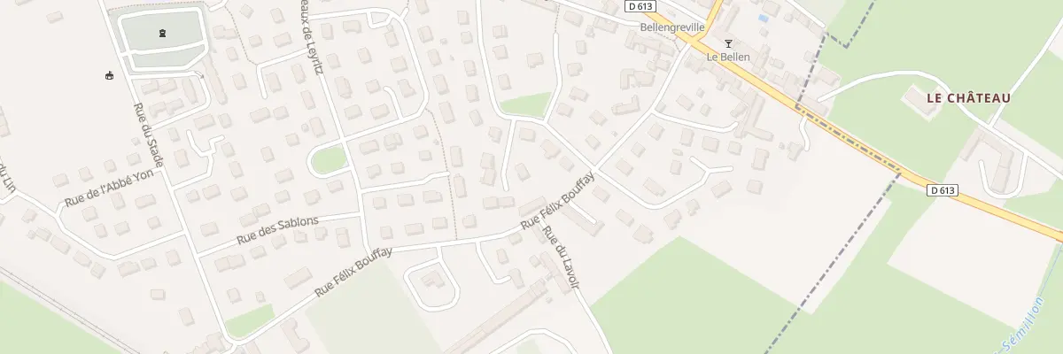 Plan du 10 Rue de la Gente Arlette à Bellengreville