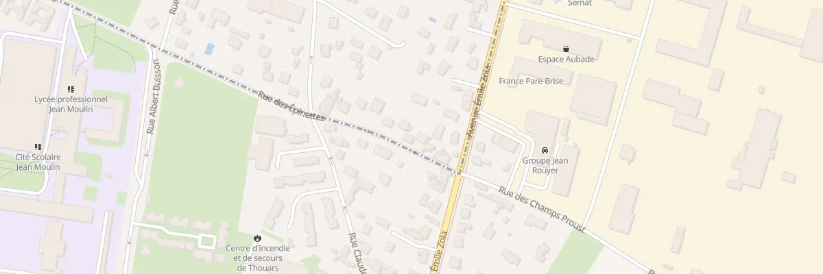 Plan du 61 Rue des Epinettes à Sainte-Verge
