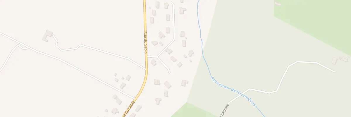 Plan du 7 Lot Lamothe à Coimères