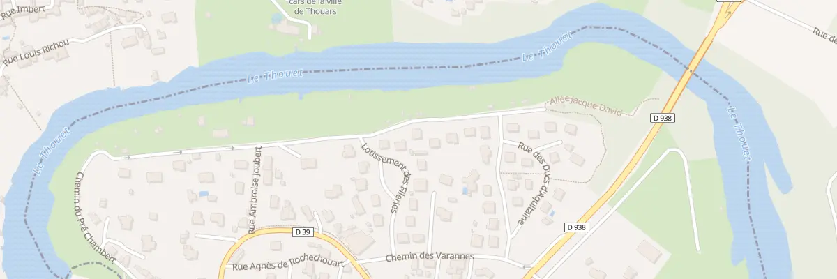 Plan du 40 Che du Pré Chambert à Saint-Jean-de-Thouars