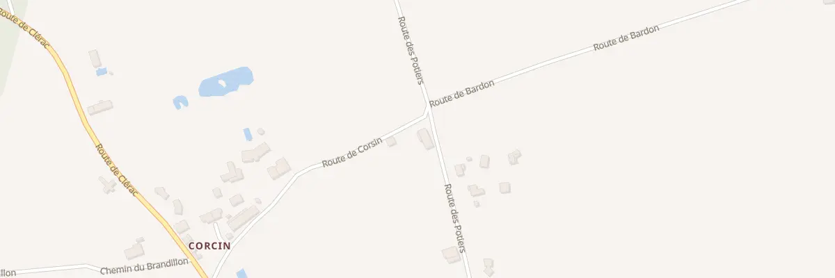 Plan du 5224 Corcin à Cercoux