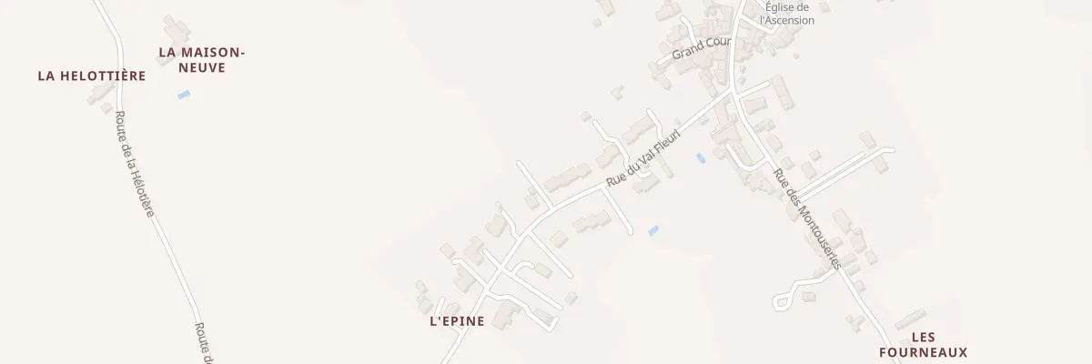 Plan du 22 Rue du Val Fleuri aux Rairies