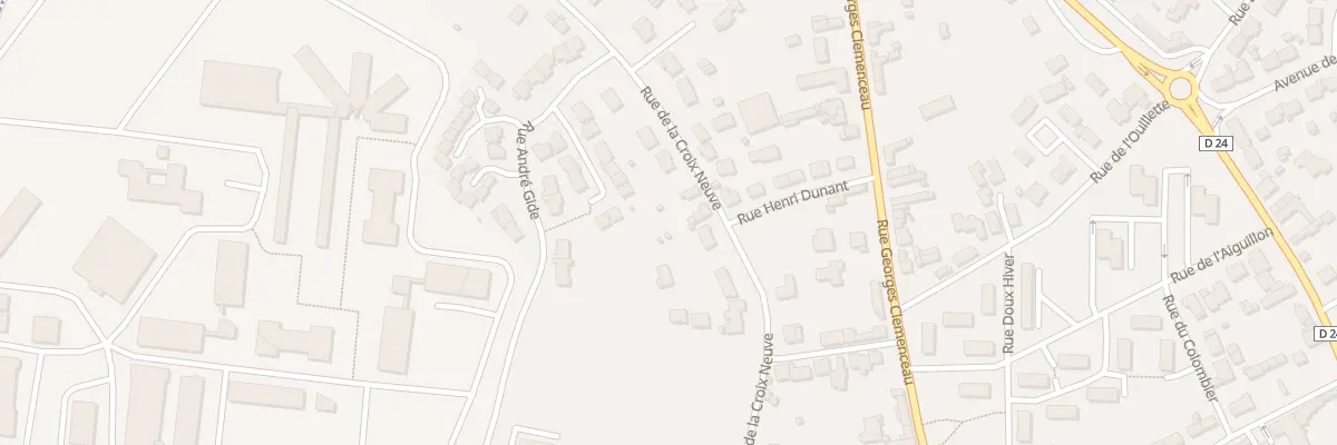 Plan du 21 Rue de la Croix Neuve à Saint-Maixent-l’École