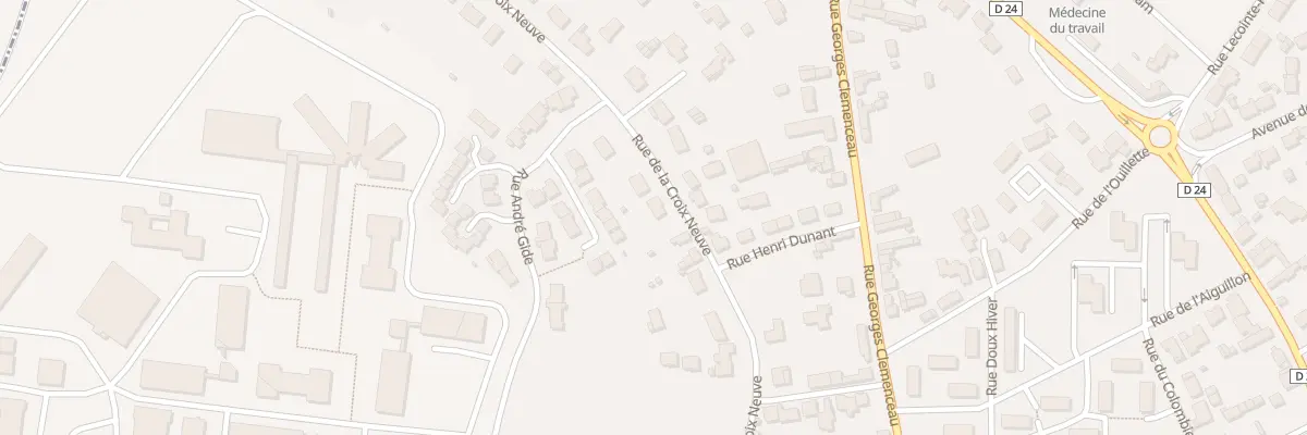Plan du 23 Rue de la Croix Neuve à Saint-Maixent-l’École
