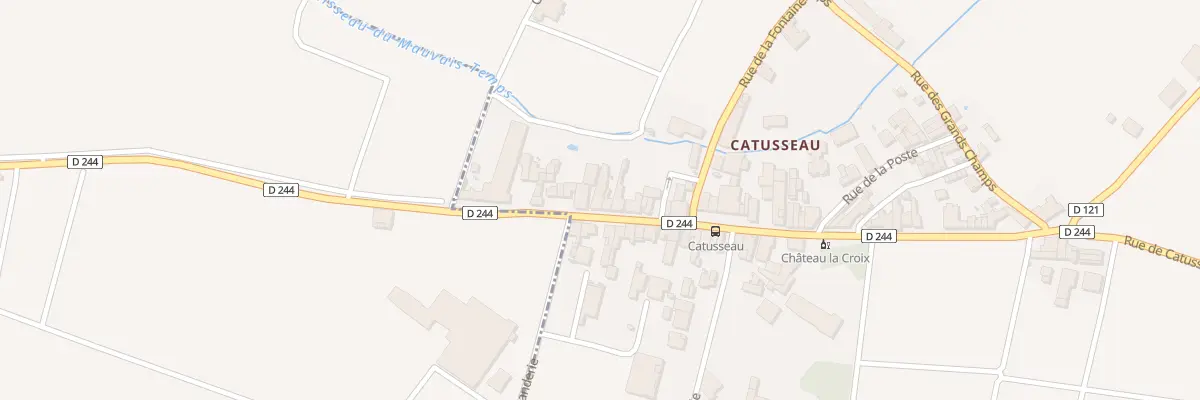 Plan du 26 Rue de Catusseau à Pomerol